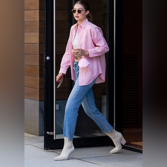 Ralph Lauren Pink Gingham Men’s Shirt-perfect for stylish girls - size L - Picture 5 of 12